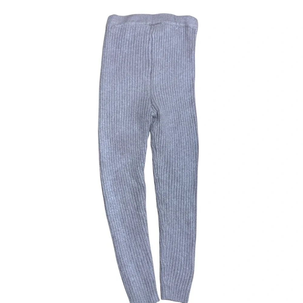 Zara| Kids Pink/Mauve Cashmere Knit Pullover and leggings set- Size 3-4 years